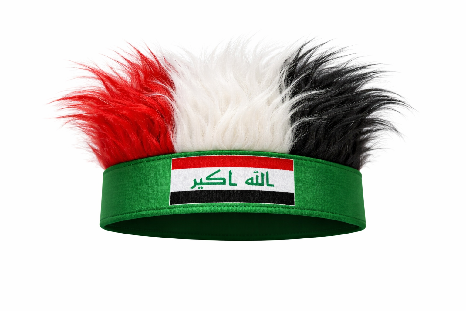 🔥 Iraqi Fan Look 🇮🇶⚽ | ستايل المشجع العراقي قبعة المشجعين
