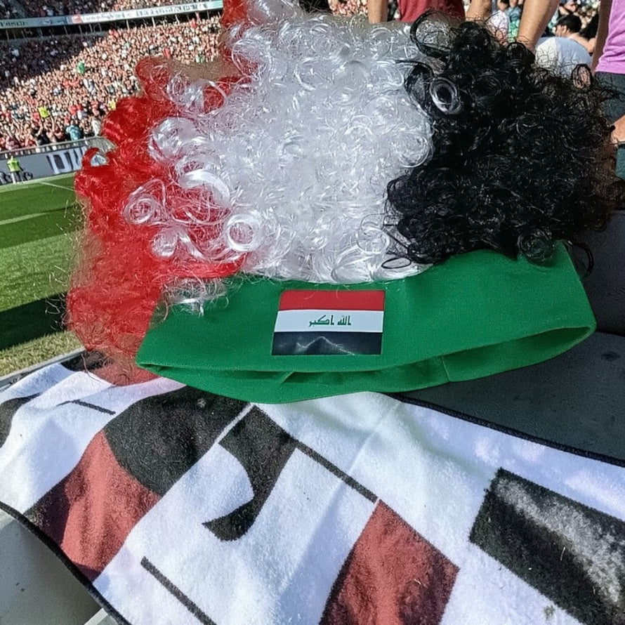 🔥 STADIUM FIRE 🔥
🇮🇶 Iraq Fan Look